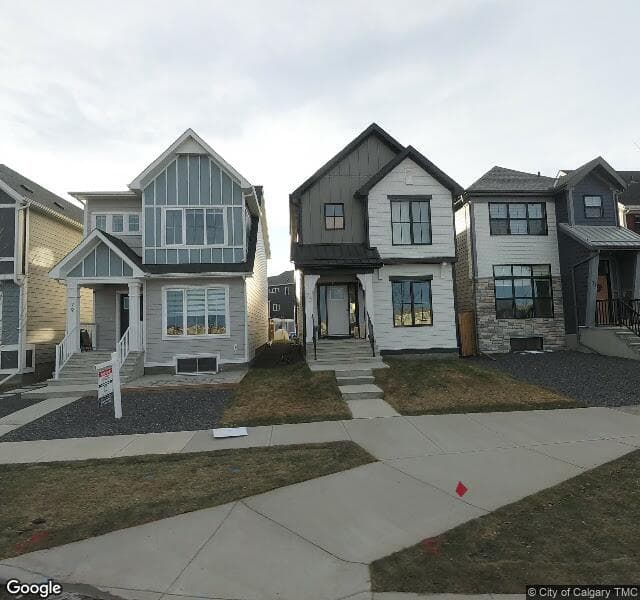 Street view of 75 Masters Road SE, Calgary