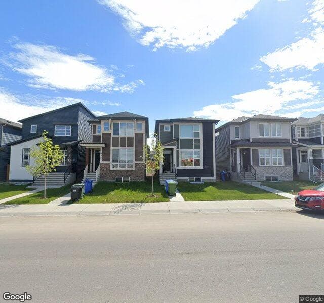 Street view of 934 Cornerstone Street NE, Calgary