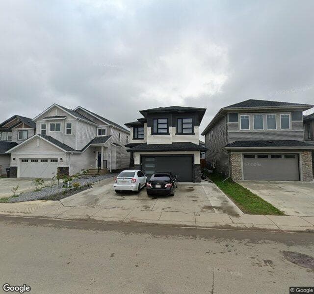 Street view of 830 Crystallina Nera Way NW, Edmonton