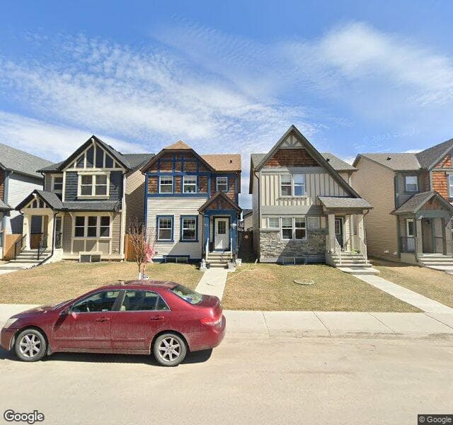 Street view of 52 Skyview Point Crescent NE, Calgary