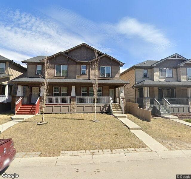 Street view of 38 Skyview Point Link NE, Calgary