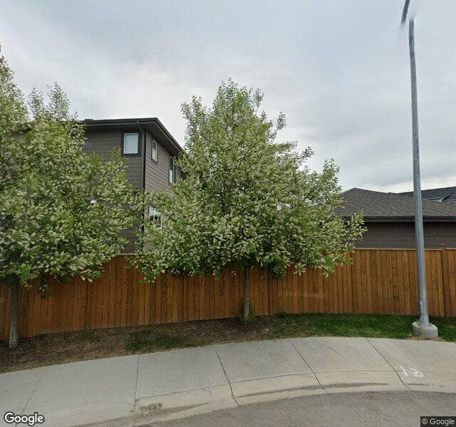 Street view of 92 Walgrove Drive SE, Calgary