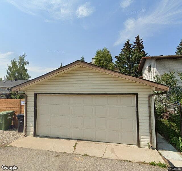 Street view of 160 Woodside Circle SW, Calgary