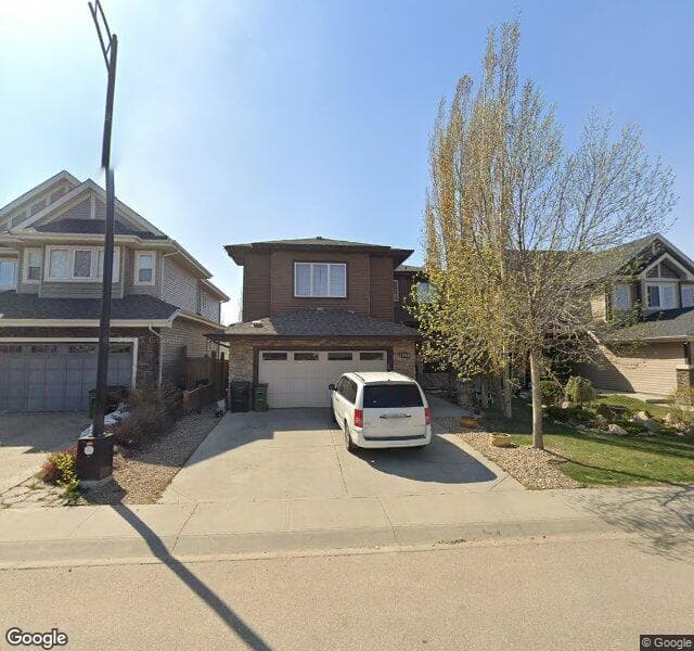 Street view of 12924 202 Street NW, Edmonton
