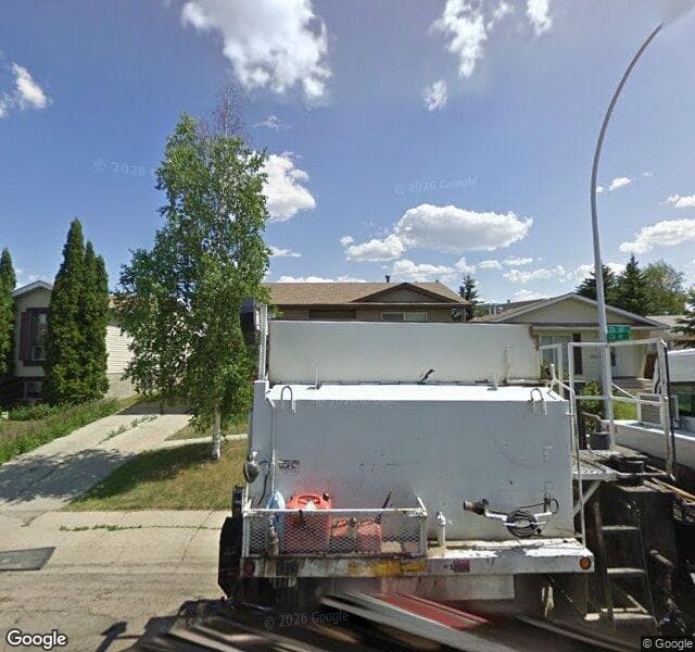 Street view of 13811 25 Street NW, Edmonton