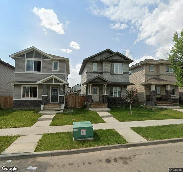 Street view of 1488 33 Street NW, Edmonton