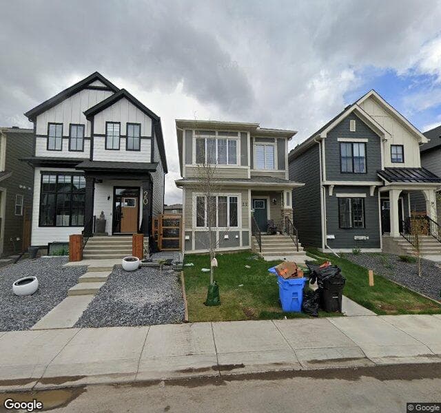 Street view of 22 Magnolia Grove SE, Calgary