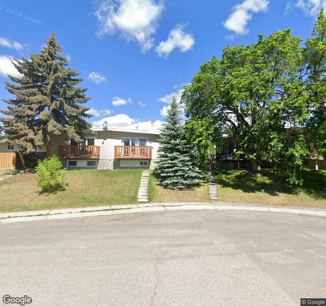 Street view of 75 Huntford Close NE, Calgary