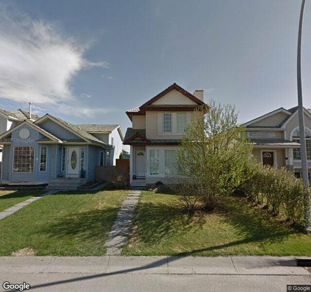 Street view of 131 Mount Aberdeen Close SE, Calgary