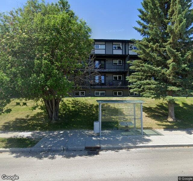 Street view of 701-3607B 49 Street NW, Calgary
