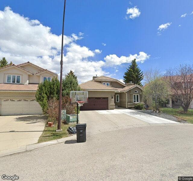 Street view of 115 Hawkside Close NW, Calgary