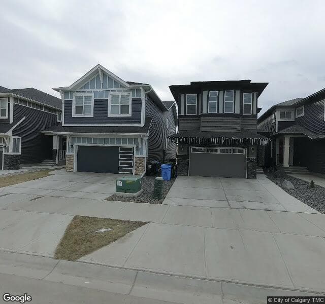 Street view of 1023 Carrington Boulevard NW, Calgary