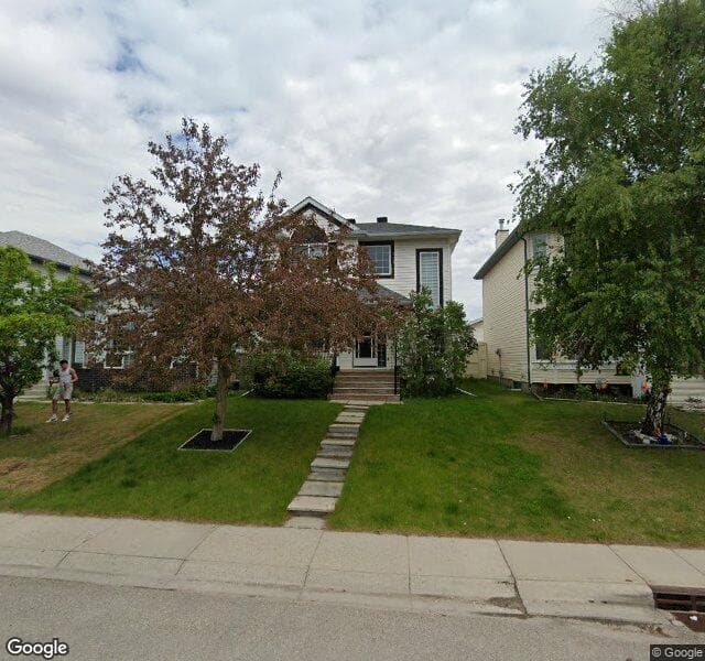Street view of 316 Harvest Rose Circle NE, Calgary