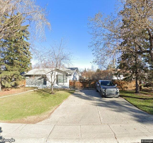 Street view of 2017 33 Street SE, Calgary