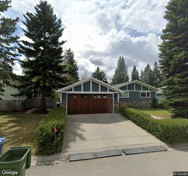 Street view of 5939 Dalridge Hill NW, Calgary