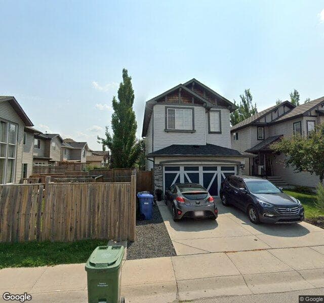 Street view of 7 New Brighton Close SE, Calgary