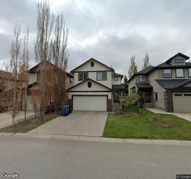 Street view of 94 Everwoods Green SW, Calgary