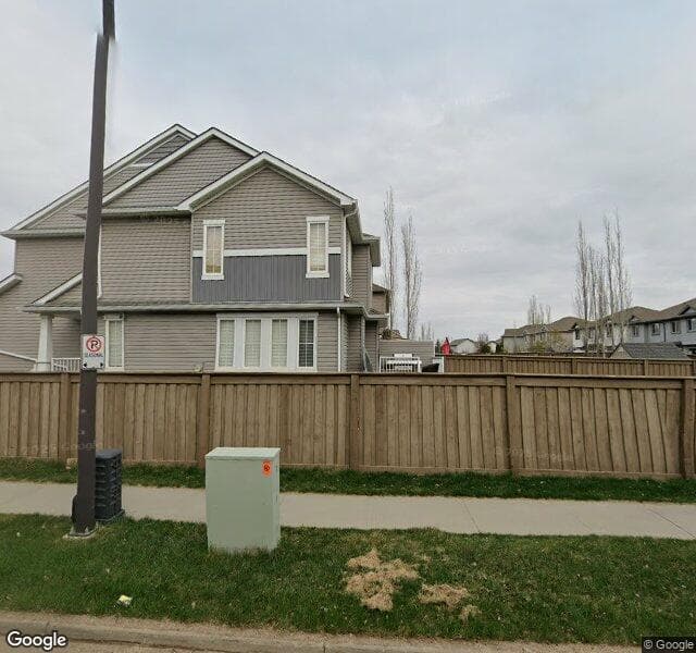 Street view of 9505 Simpson Court NW, Edmonton