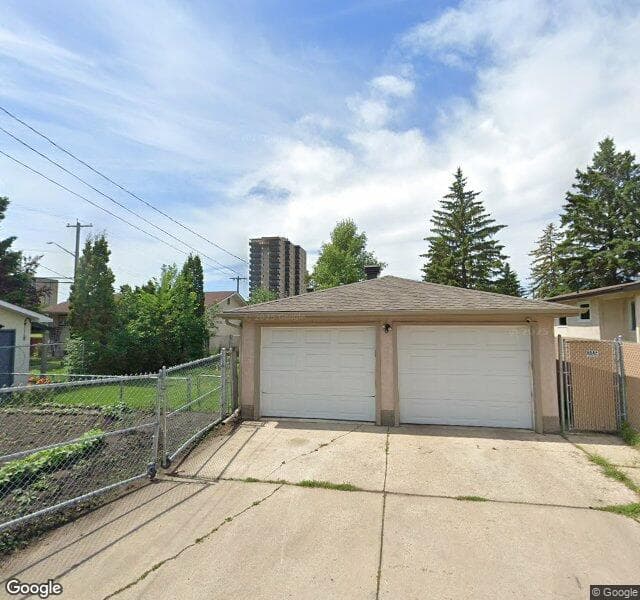Street view of 4707 105B Street NW, Edmonton
