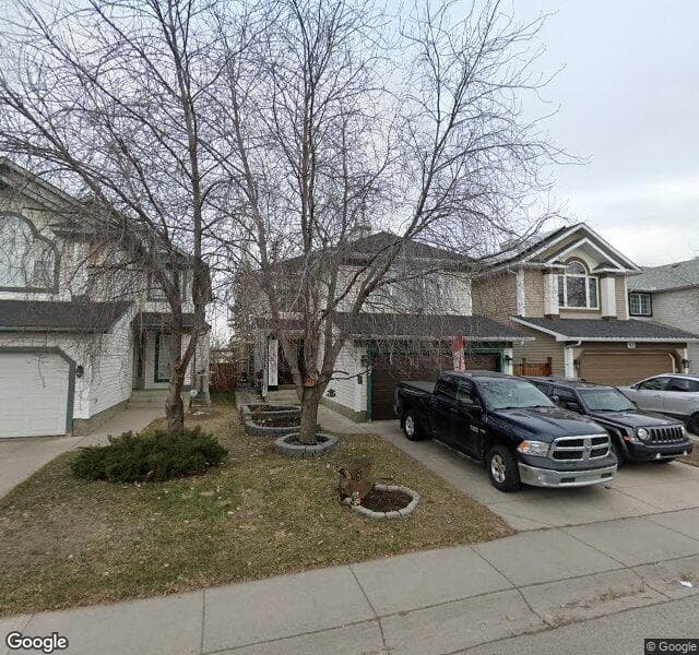 Street view of 67 River Rock Place SE, Calgary