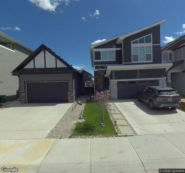 Street view of 203 Setonstone Landing SE, Calgary