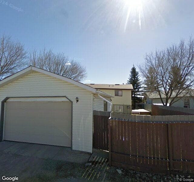 Street view of 1055 Abbeydale Drive NE, Calgary