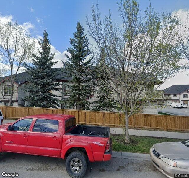 Street view of 106-7 Everridge Square SW, Calgary