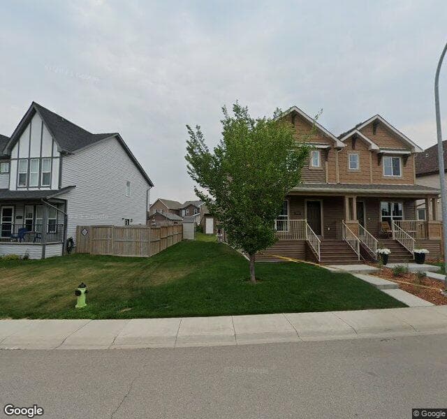 Street view of 163 Cranford Way SE, Calgary