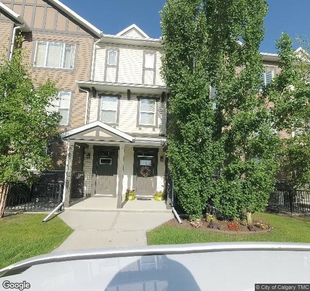 Street view of 256 New Brighton Walk SE, Calgary