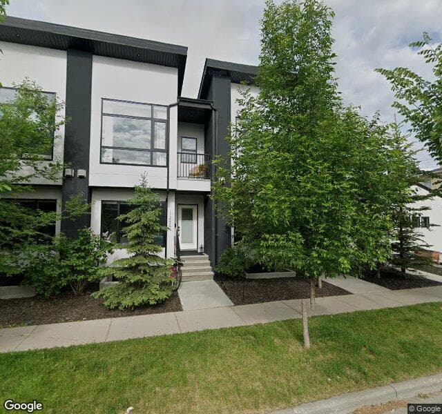 Street view of 1209 1 Street NE, Calgary