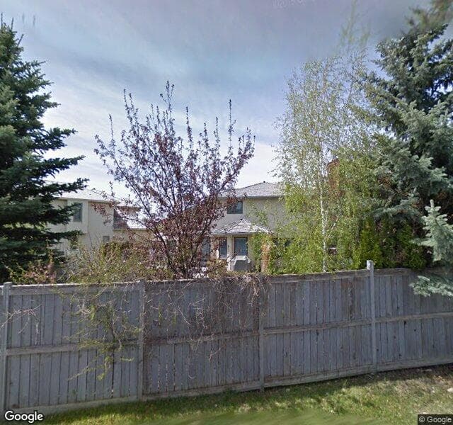 Street view of 26 Woodbriar Place SW, Calgary