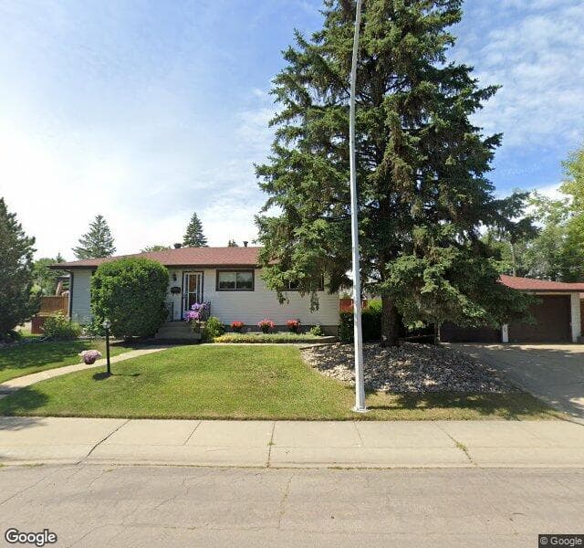 Street view of 10716 164 Street NW, Edmonton