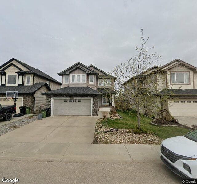 Street view of 8489 Sloane Crescent NW, Edmonton