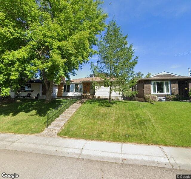 Street view of 6011 Thornaby Way NW, Calgary