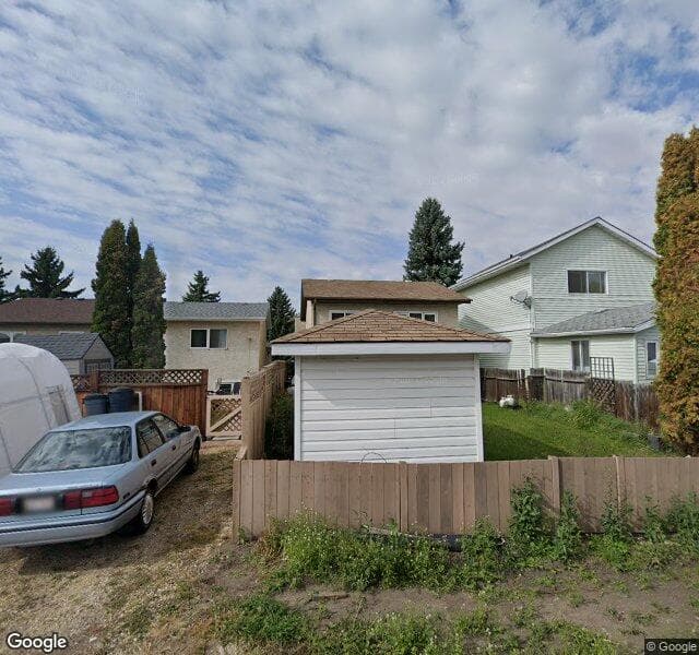 Street view of 5423 188 Street NW, Edmonton
