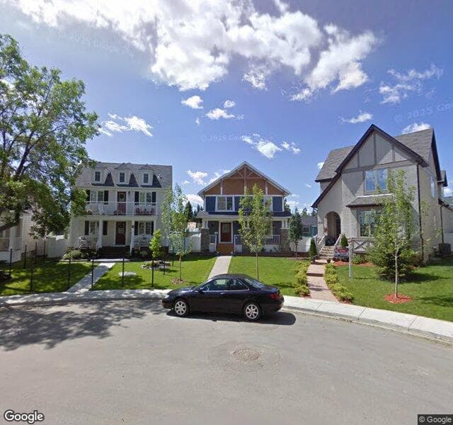 Street view of 212 Mike Ralph Way SW, Calgary