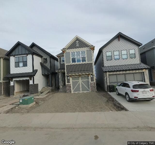 Street view of 121 Masters Row SE, Calgary