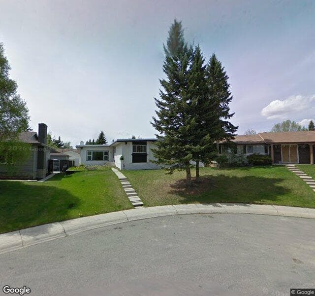 Street view of 303 Pinegrove Close NE, Calgary