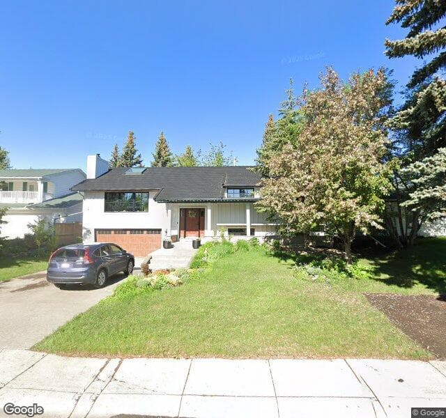 Street view of 220 Canterbury Place SW, Calgary