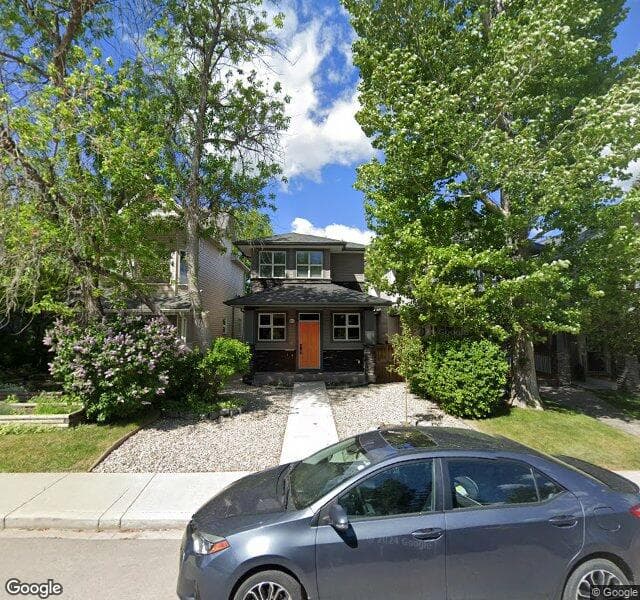 Street view of 2433 31 Street SW, Calgary