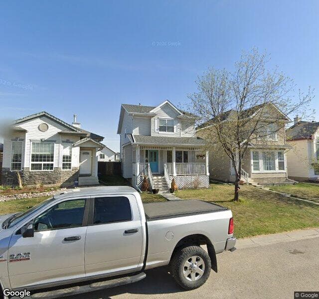 Street view of 23 Coville Square NE, Calgary
