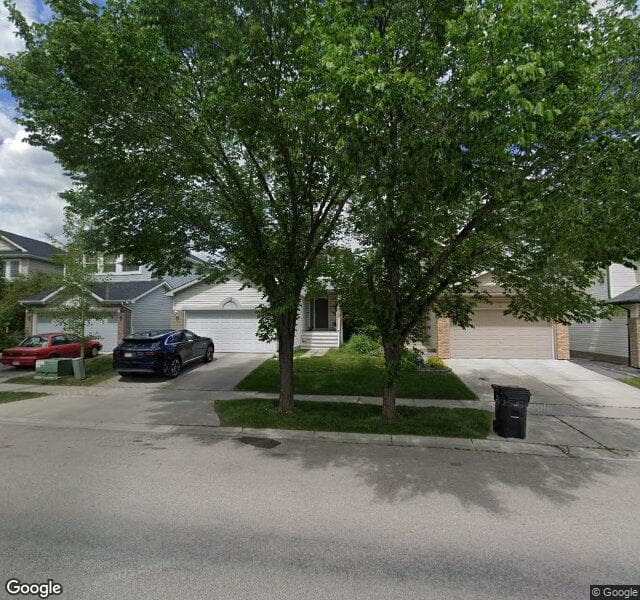 Street view of 633 Coventry Drive NE, Calgary