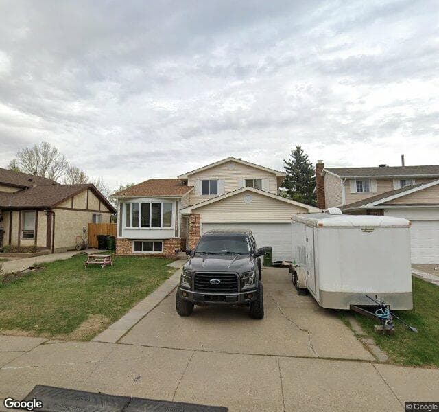 Street view of 14327 123 Street NW, Edmonton