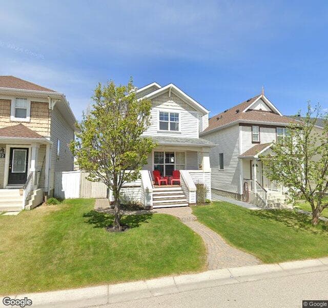 Street view of 18 Tuscany Valley Heights NW, Calgary