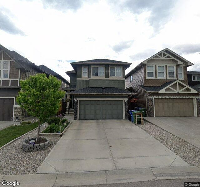 Street view of 58 Evansfield Rise NW, Calgary