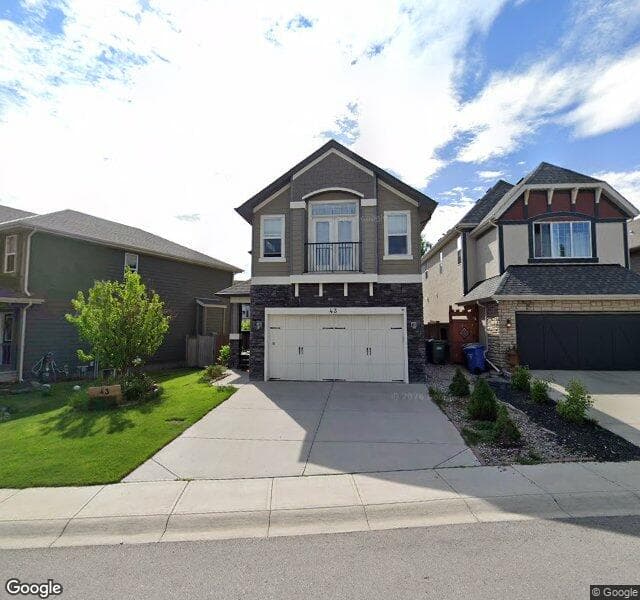 Street view of 43 Mahogany Rise SE, Calgary