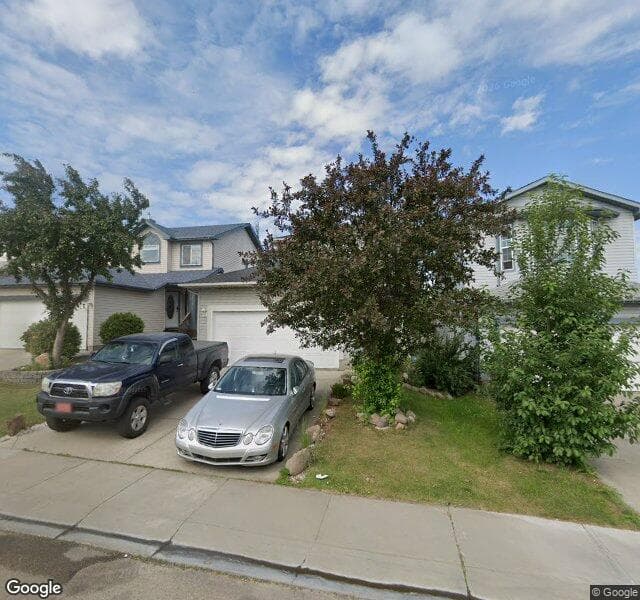 Street view of 3796 21 Street NW, Edmonton
