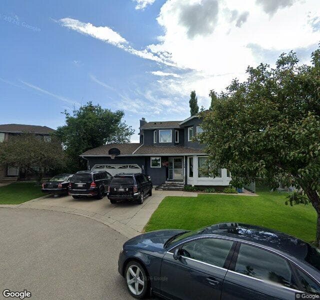 Street view of 128 Applewood Place SE, Calgary
