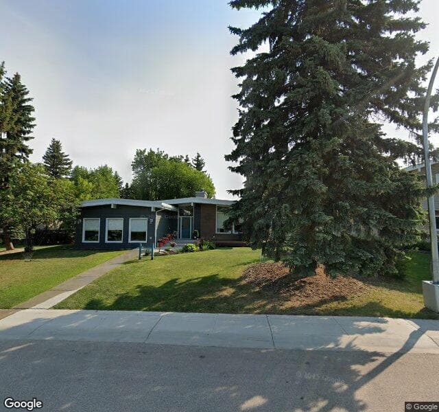 Street view of 5011 Lansdowne Drive NW, Edmonton