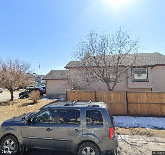 Street view of 4 Martha's Meadow Place NE, Calgary